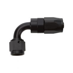 Allstar Performance Reusable Hose End Black 90 Degree Elbow -8AN