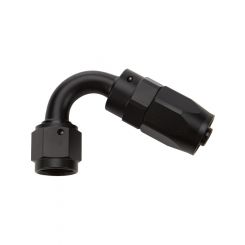 Allstar Performance Reusable Hose End Black 120 Degree Elbow -6AN