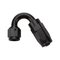 Allstar Performance Reusable Hose End Black 150 Degree Elbow -6AN