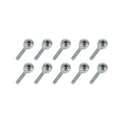 Allstar Performance Rod End RH 1/4 Male Steel Pack of 10