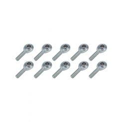 Allstar Performance Rod End RH 1/2 Male Steel Pack of 10