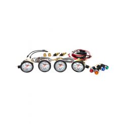 Allstar Performance Oil Pressure/Water Temperature 4 Gauge Kit