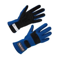 Allstar Performance Racing Gloves SFI 3.3/5 D/L Blue Medium