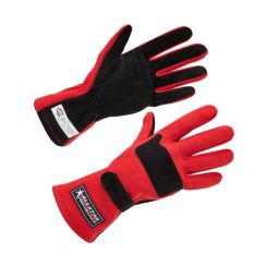 Allstar Performance Racing Gloves SFI 3.3/5 D/L Red Large