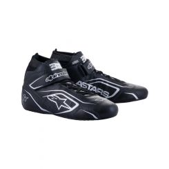 Alpinestars USA Tech-1T V3 Shoes Black/Silver Size 7.5