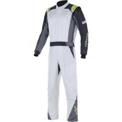 Alpinestars USA Atom Suit Silver Flu/Yellow Large