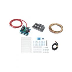 Auto Rod Controls 4 Switch In-Dash Control Module Carbon Fiber Finish