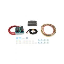 Auto Rod Controls 4 Switch Overhead Control Module Carbon Fiber Finish