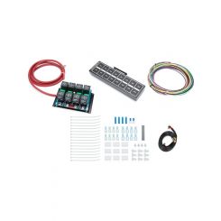 Auto Rod Controls 8 Switch Overhead Control Module Carbon Fiber Finish