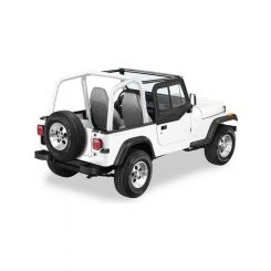 Bestop Diamond-Upper Door Sliders Black