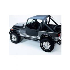 Bestop Charcoal Traditional Bikini For 76-86 Jeep CJ7