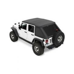 Bestop Ascent Soft Top Black For 07-18 Jeep Wrangler JK