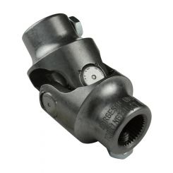 Borgeson Steering Universal Joint Steel 17MM DD X 3/4 Smooth