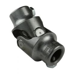 Borgeson Steering Universal Joint Steel 3/4DD X 1in Smooth