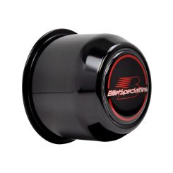 Billet Specialties Center Cap Push Tru 3.2 90 CB Black 2-1/2in TALL