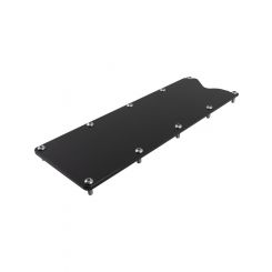 Billet Specialties Valley Cover Plate LS3 Plain Black