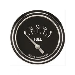 Classic Instruments Hot Rod Fuel Gauge 0-90 2-5/8 Short Sweep