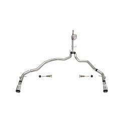 Corsa Performance Cat Back Exhaust System For 21 Ford F150 5.0L