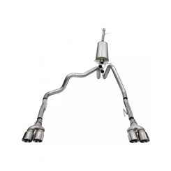 Corsa Performance Cat Back Exhaust System For 19 Silverado 1500 6.2L