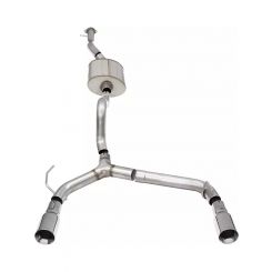Corsa Performance Cat Back Exhaust Kit For 21 Ford Bronco 2.7L