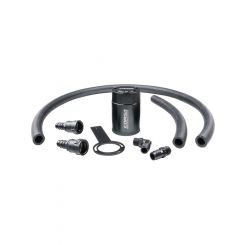 Corsa Performance Aluminum Oil Catch Can For 18 Jeep Wrangler 3.6L