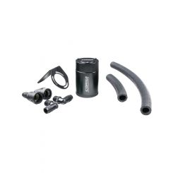 Corsa Performance Aluminum Oil Catch Can For 18 Ford Mustang 5.0L