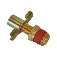 Dewitts Brass Drain Valve 1/4" NPT
