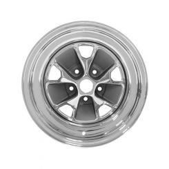 Drake 15 x 7 Styled Steel Wheel Chrome For Mustang