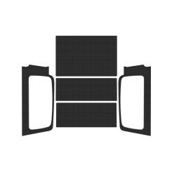Design Engineering Headliner Kit Black For 2004-06 Jeep Wrangler LJ