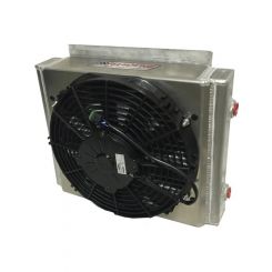 Fluidyne Transmission Cooler with Fan DBL Pass