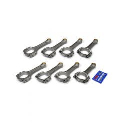 Eagle I-Beam Rod Set 6.100 2.100 Pin Diameter For SBC SIR