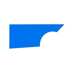 Fivestar Quarter Panel Dirt Right Side Blue