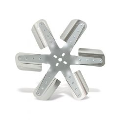 Flex-A-Lite 18in Belt Driven Flex Fan Silver