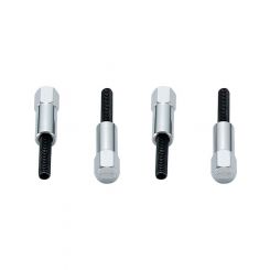 Ford Performance Valve Cove Bolt Kit Pack of 4 Chrome with Ford Logo