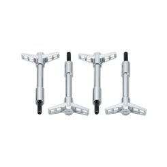 Ford Performance Valve Cove Bolt Kit Pack of 4 Chrome with Ford Logo