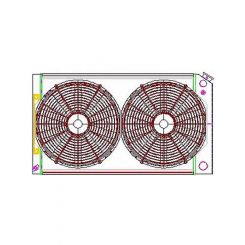 Griffin Radiator Combo Unit For GM A and G Body LS Swap