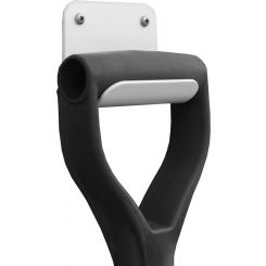 Hepfner Racing Shovel Holder Wall Mount White