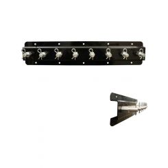 Hepfner Racing Shock Mount Single Stack 20in Long Black