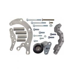ICT Billet Low Mount 4-Rib A/C Compressor Bracket For LS Truck