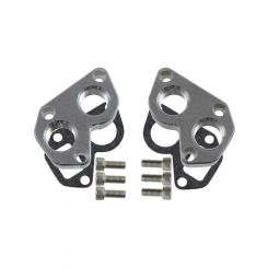 ICT Billet Remote Mount Water Pump Adapter Plate -12AN For LS