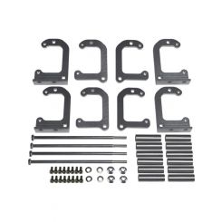 ICT Billet Remote Mount Coil Relocation Brackets For LS