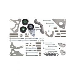 ICT Billet Turbo Alternator Power Steering Bracket For LS Truck