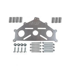 ICT Billet Engine Safe Stand Adapter Plate For Chevy LS1 Durama