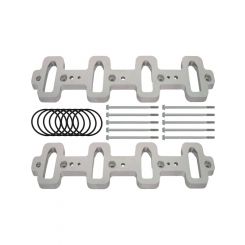 ICT Billet Intake Manifold Spacer Cathedral Port For LS