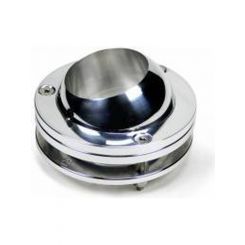 Ididit 1-1/2in Swivel Ball Floor Mount Polished