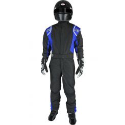 K1 Racegear Precision II Driving Suit X- Small Black/Blue