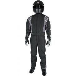K1 Racegear Precision II Driving Suit 6X- Small Black/Grey
