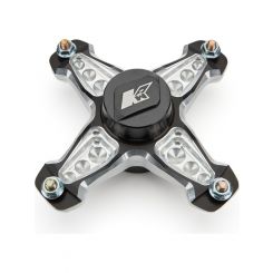 Keizer Front Hub Black Anodized 4 Pin Micro w/ Bearing Right