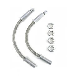 Keep It Clean 12in Stainless Steel Door Loom 1 Pair