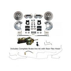Leed Power Conversion Brake Kit For 64-66 Mustang